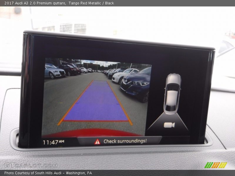 Tango Red Metallic / Black 2017 Audi A3 2.0 Premium quttaro