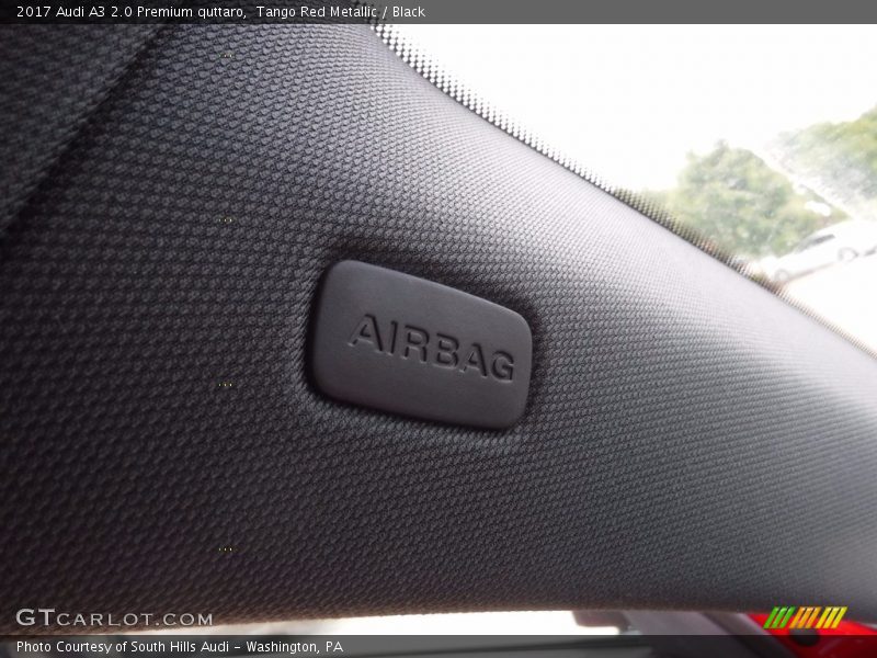 Tango Red Metallic / Black 2017 Audi A3 2.0 Premium quttaro