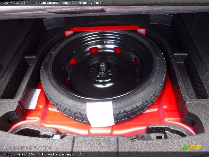 Tango Red Metallic / Black 2017 Audi A3 2.0 Premium quttaro
