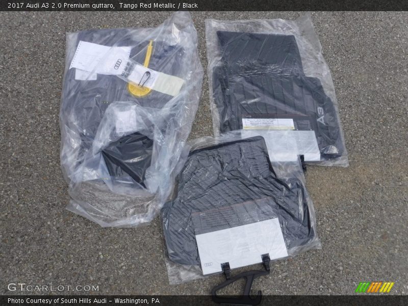 Tango Red Metallic / Black 2017 Audi A3 2.0 Premium quttaro