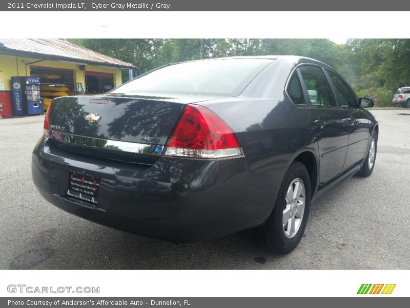 Cyber Gray Metallic / Gray 2011 Chevrolet Impala LT