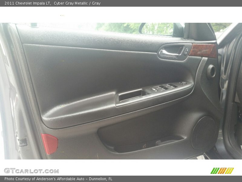 Cyber Gray Metallic / Gray 2011 Chevrolet Impala LT