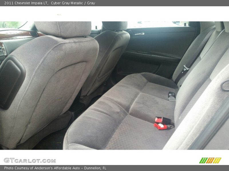Cyber Gray Metallic / Gray 2011 Chevrolet Impala LT