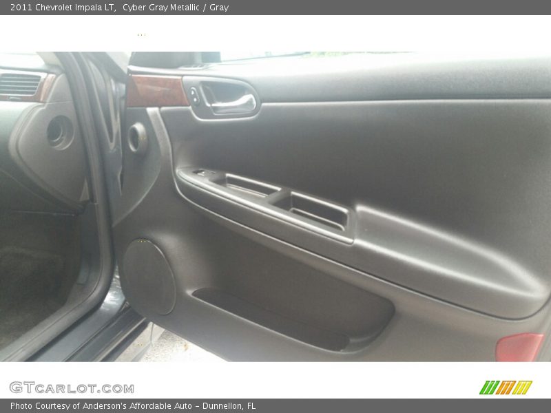 Cyber Gray Metallic / Gray 2011 Chevrolet Impala LT