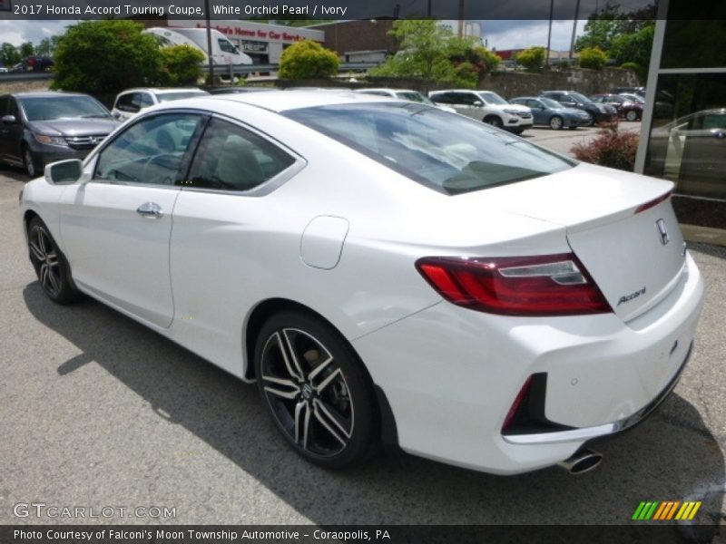 White Orchid Pearl / Ivory 2017 Honda Accord Touring Coupe
