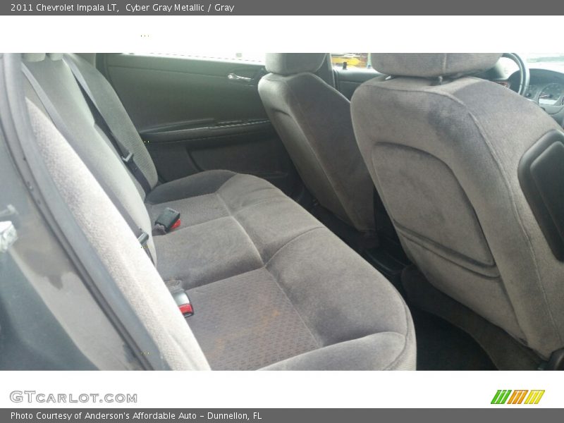 Cyber Gray Metallic / Gray 2011 Chevrolet Impala LT