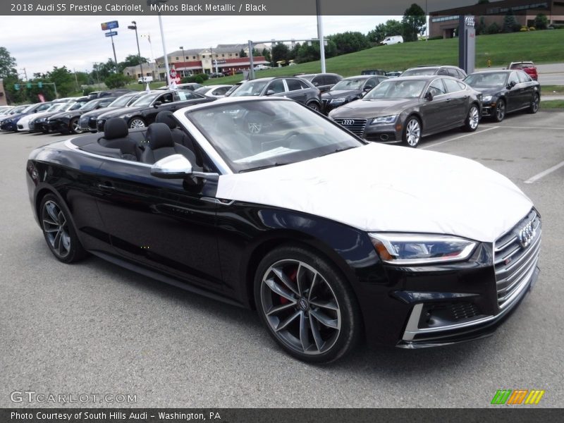 Front 3/4 View of 2018 S5 Prestige Cabriolet