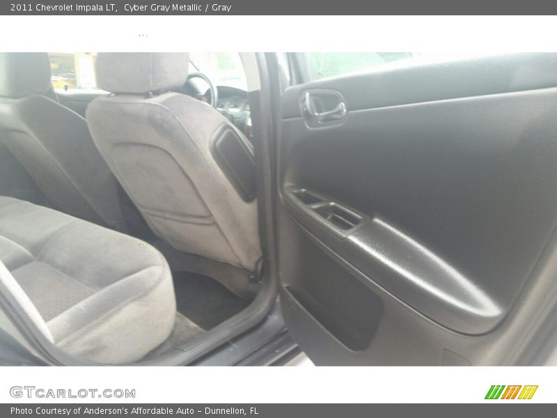 Cyber Gray Metallic / Gray 2011 Chevrolet Impala LT