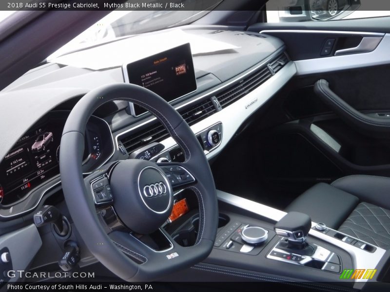 Dashboard of 2018 S5 Prestige Cabriolet