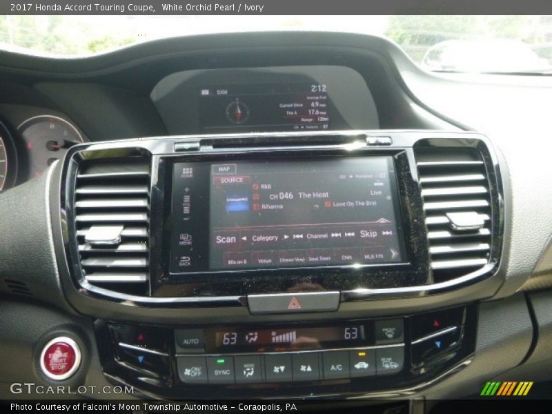 White Orchid Pearl / Ivory 2017 Honda Accord Touring Coupe