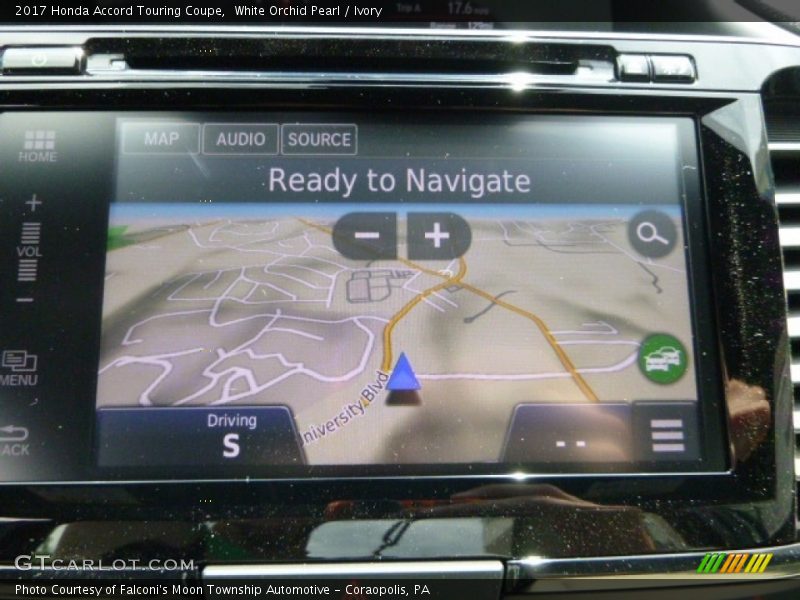 White Orchid Pearl / Ivory 2017 Honda Accord Touring Coupe