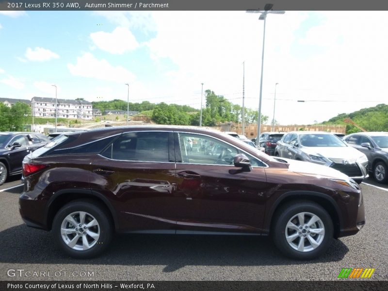 Autumn Shimmer / Parchment 2017 Lexus RX 350 AWD