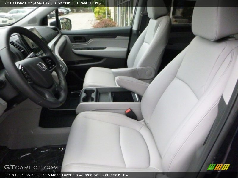 Front Seat of 2018 Odyssey EX-L