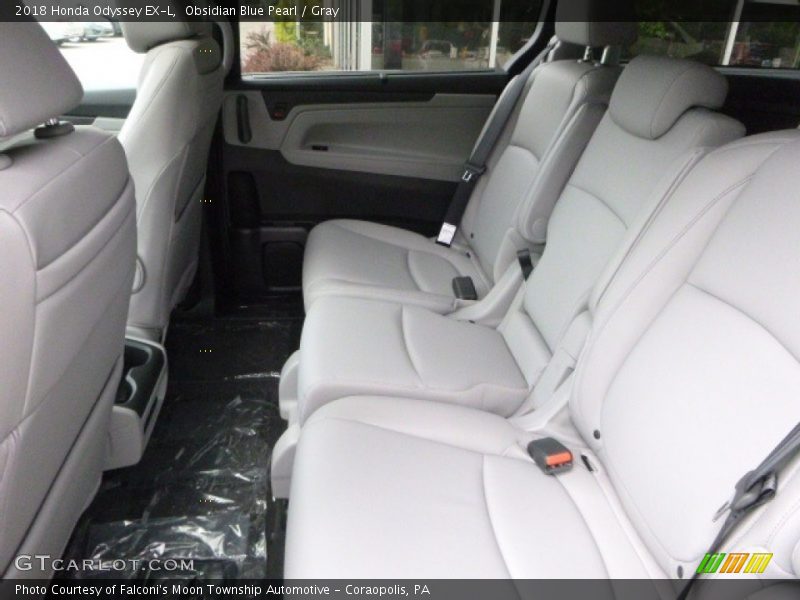 Rear Seat of 2018 Odyssey EX-L