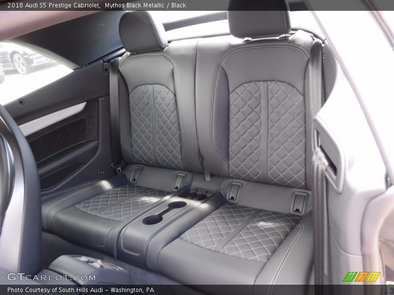 Rear Seat of 2018 S5 Prestige Cabriolet