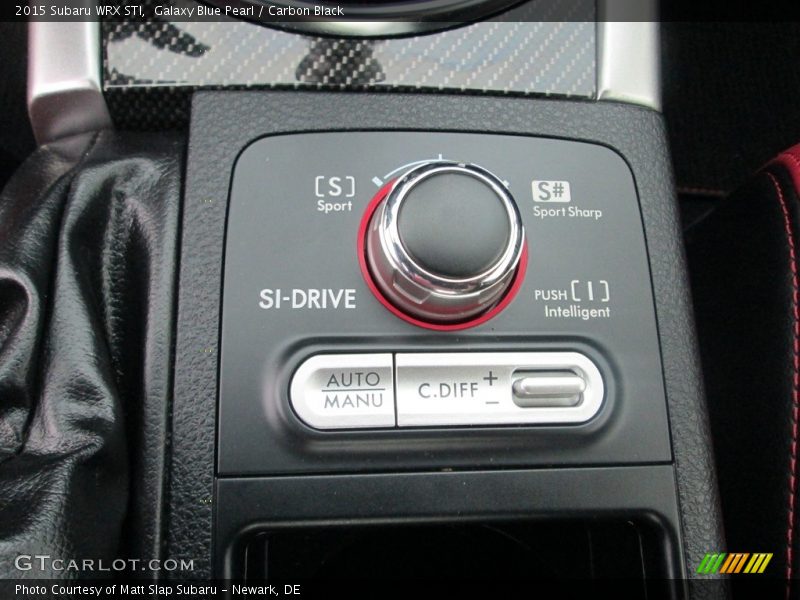 Controls of 2015 WRX STI