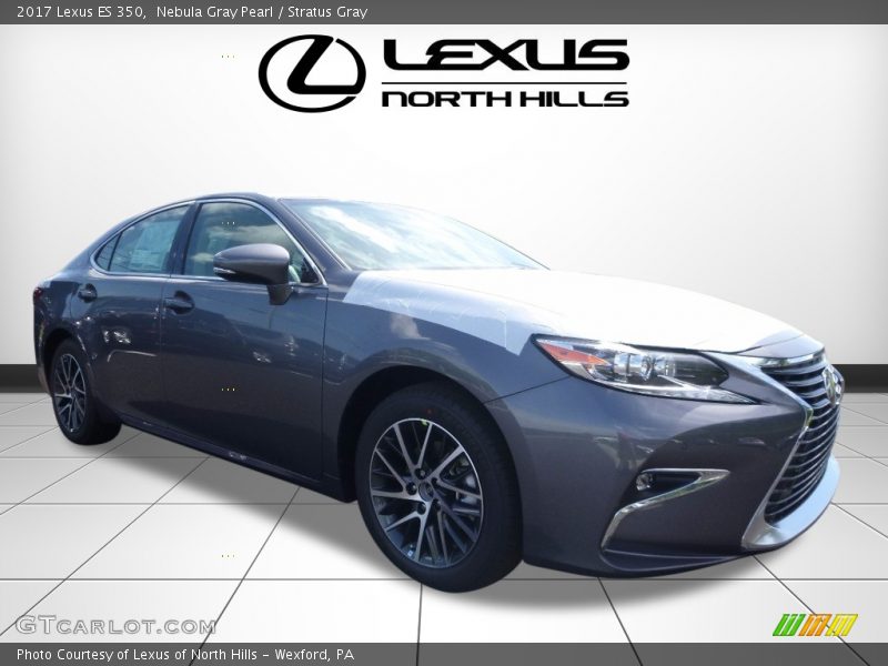 Nebula Gray Pearl / Stratus Gray 2017 Lexus ES 350