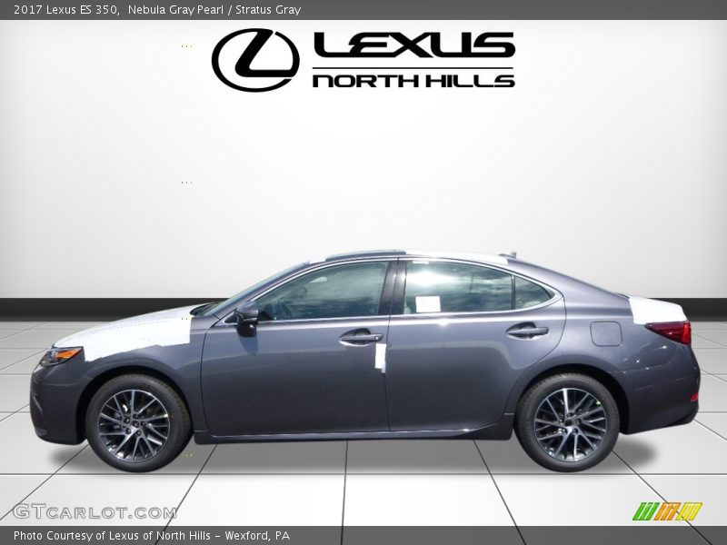 Nebula Gray Pearl / Stratus Gray 2017 Lexus ES 350