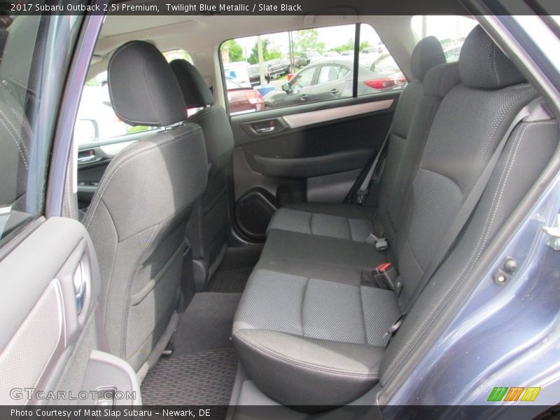 Twilight Blue Metallic / Slate Black 2017 Subaru Outback 2.5i Premium