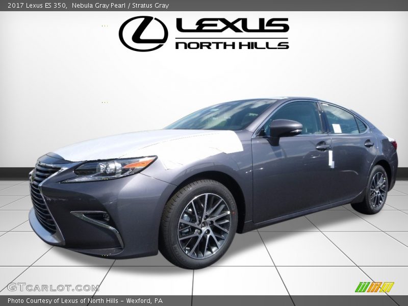 Nebula Gray Pearl / Stratus Gray 2017 Lexus ES 350