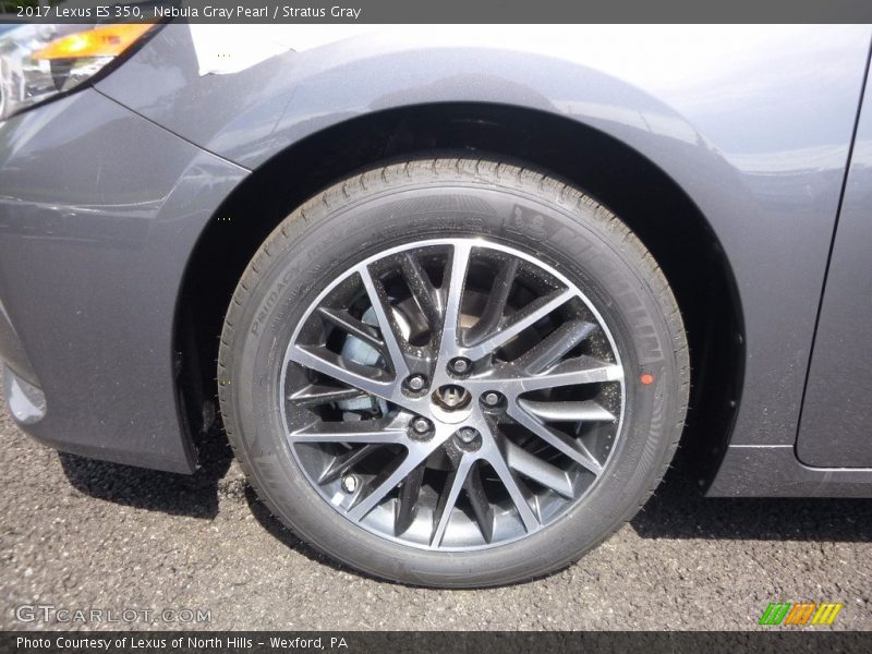 Nebula Gray Pearl / Stratus Gray 2017 Lexus ES 350