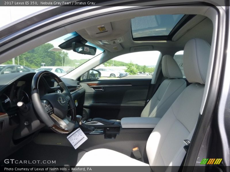 Nebula Gray Pearl / Stratus Gray 2017 Lexus ES 350