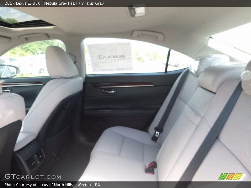 Nebula Gray Pearl / Stratus Gray 2017 Lexus ES 350
