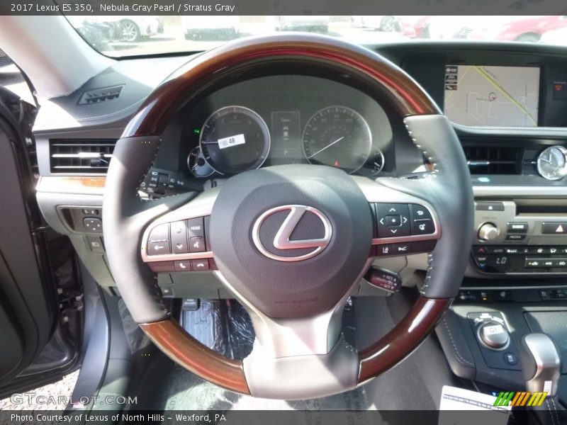 Nebula Gray Pearl / Stratus Gray 2017 Lexus ES 350