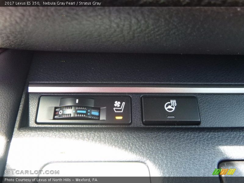 Nebula Gray Pearl / Stratus Gray 2017 Lexus ES 350