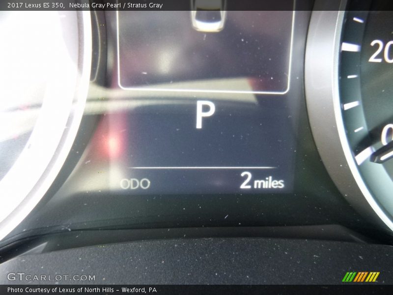 Nebula Gray Pearl / Stratus Gray 2017 Lexus ES 350