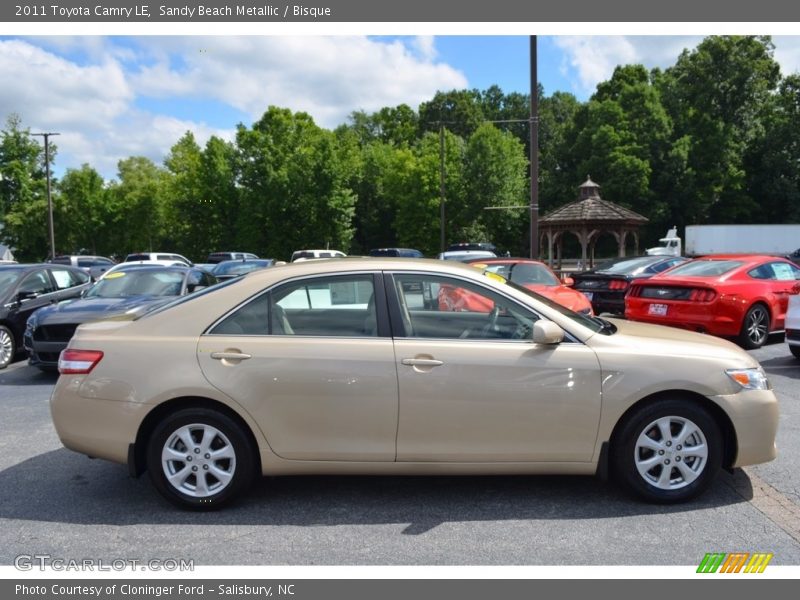 Sandy Beach Metallic / Bisque 2011 Toyota Camry LE