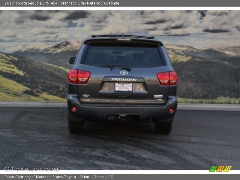 Magnetic Gray Metallic / Graphite 2017 Toyota Sequoia SR5 4x4