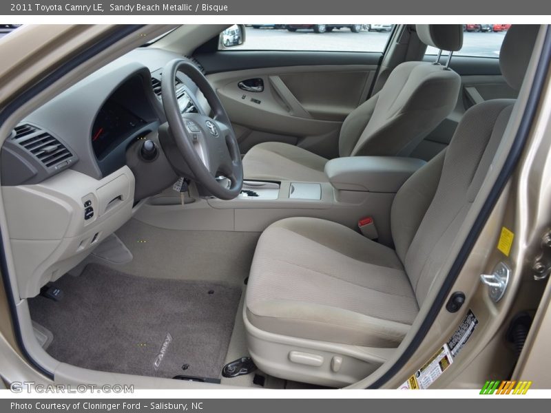 Sandy Beach Metallic / Bisque 2011 Toyota Camry LE