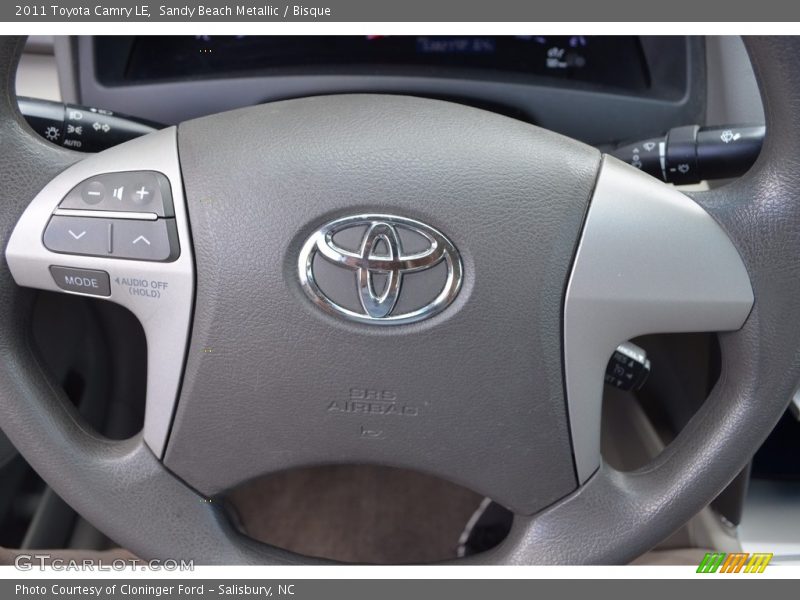 Sandy Beach Metallic / Bisque 2011 Toyota Camry LE