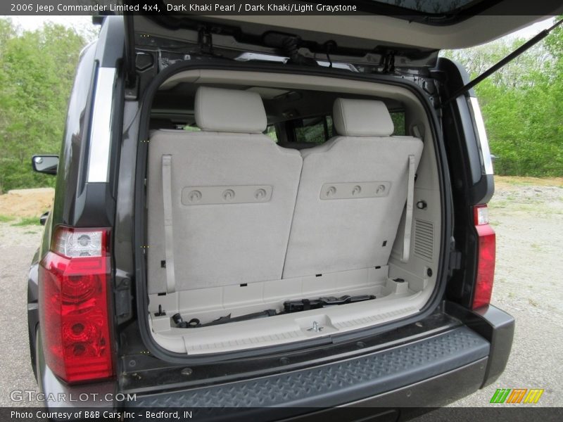 Dark Khaki Pearl / Dark Khaki/Light Graystone 2006 Jeep Commander Limited 4x4