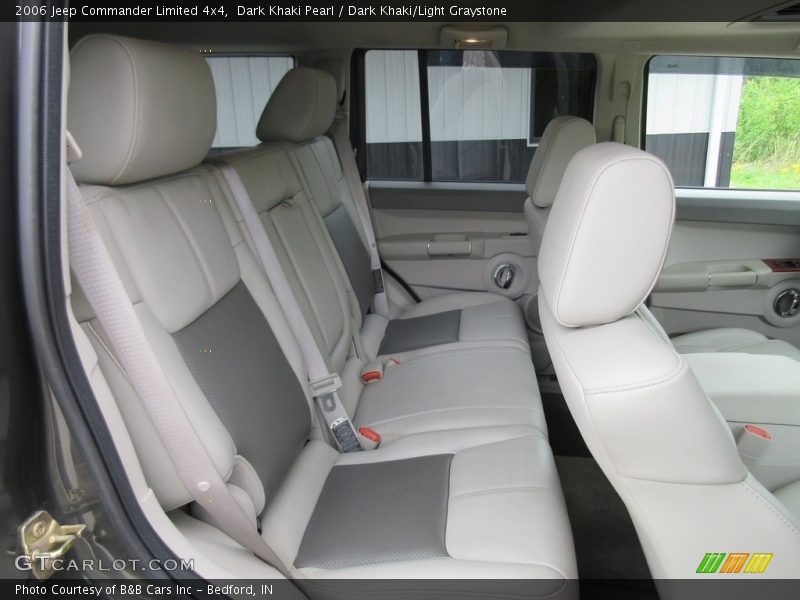 Dark Khaki Pearl / Dark Khaki/Light Graystone 2006 Jeep Commander Limited 4x4