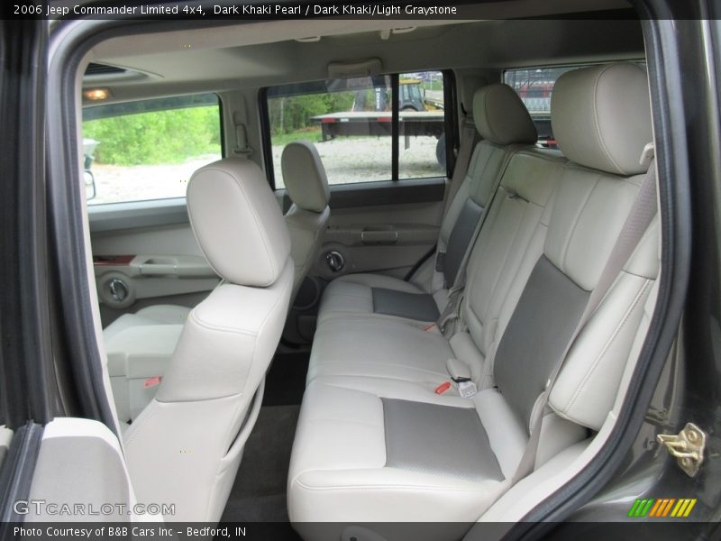 Dark Khaki Pearl / Dark Khaki/Light Graystone 2006 Jeep Commander Limited 4x4