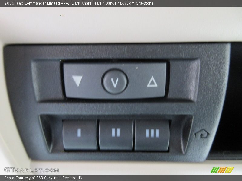 Dark Khaki Pearl / Dark Khaki/Light Graystone 2006 Jeep Commander Limited 4x4