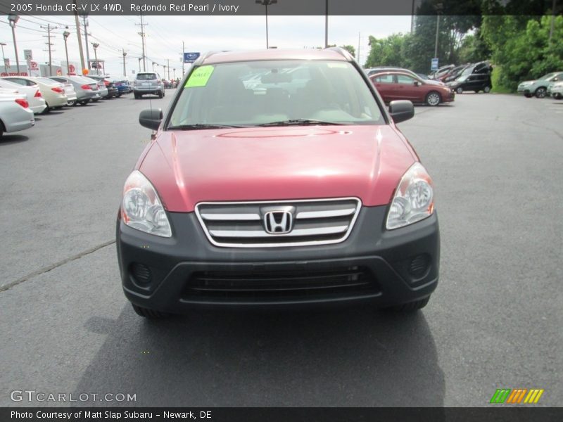 Redondo Red Pearl / Ivory 2005 Honda CR-V LX 4WD