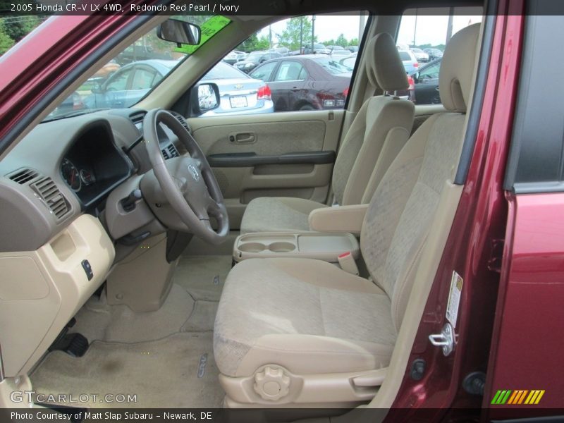 Redondo Red Pearl / Ivory 2005 Honda CR-V LX 4WD