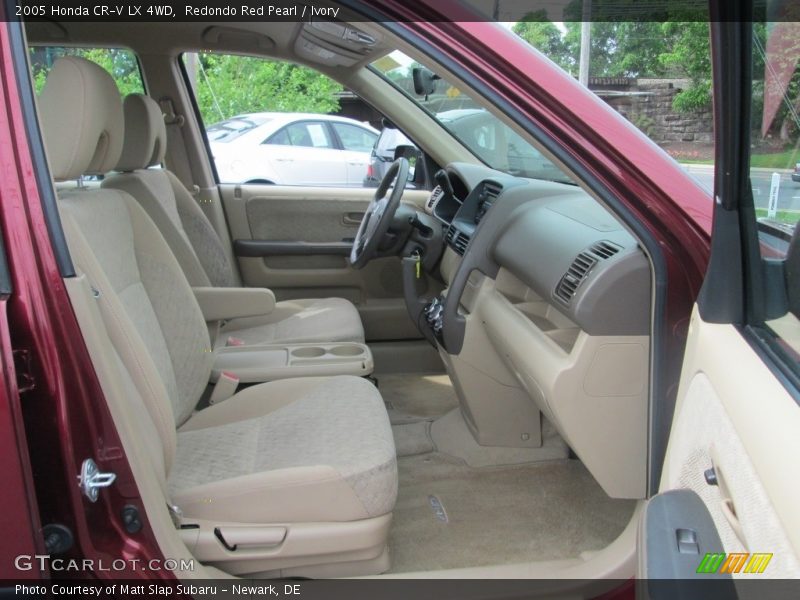 Redondo Red Pearl / Ivory 2005 Honda CR-V LX 4WD