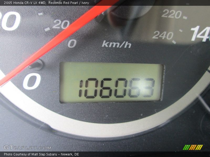 Redondo Red Pearl / Ivory 2005 Honda CR-V LX 4WD