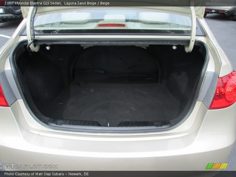 Laguna Sand Beige / Beige 2007 Hyundai Elantra GLS Sedan