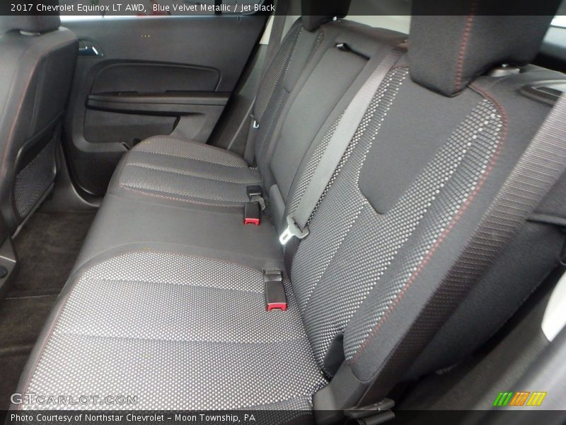 Blue Velvet Metallic / Jet Black 2017 Chevrolet Equinox LT AWD