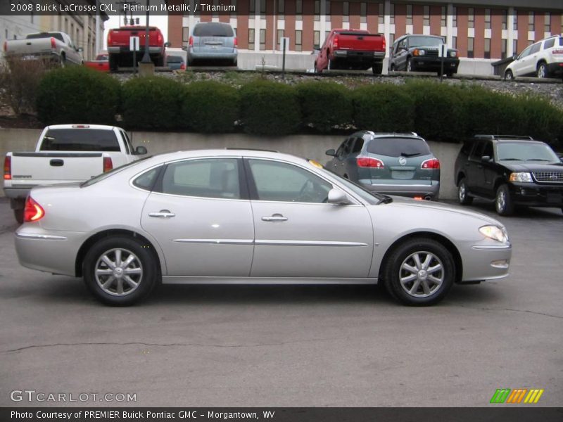 Platinum Metallic / Titanium 2008 Buick LaCrosse CXL