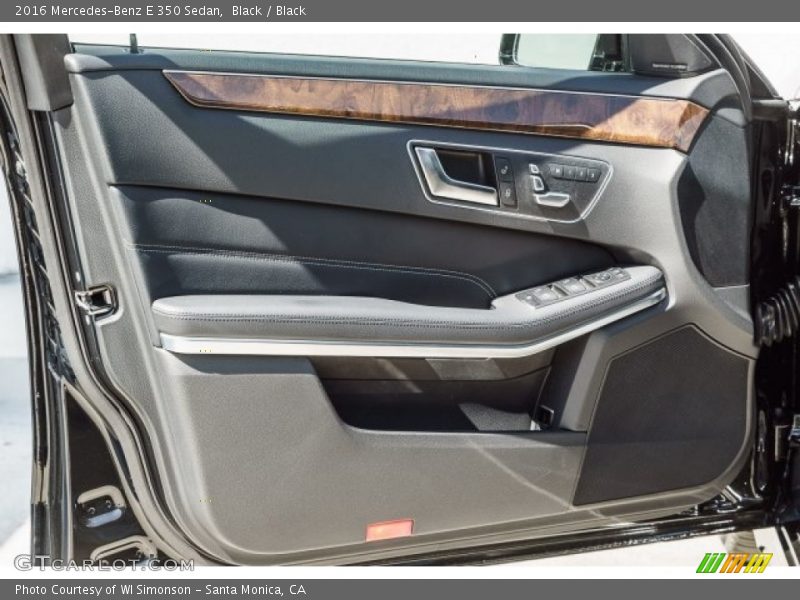 Black / Black 2016 Mercedes-Benz E 350 Sedan
