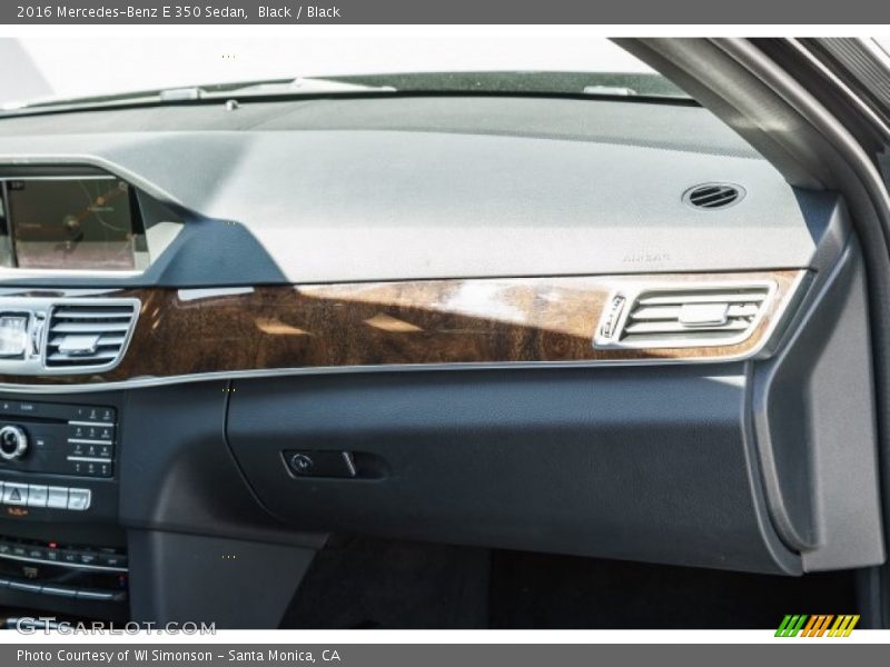 Black / Black 2016 Mercedes-Benz E 350 Sedan