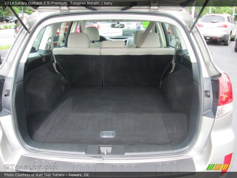 Tungsten Metallic / Ivory 2014 Subaru Outback 2.5i Premium
