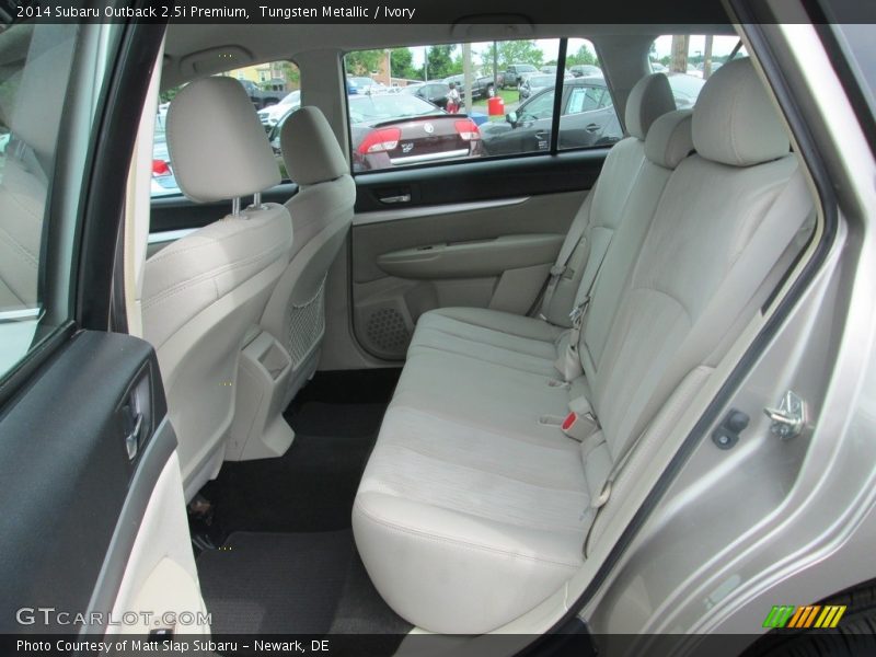 Tungsten Metallic / Ivory 2014 Subaru Outback 2.5i Premium