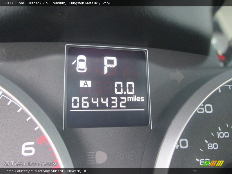 Tungsten Metallic / Ivory 2014 Subaru Outback 2.5i Premium